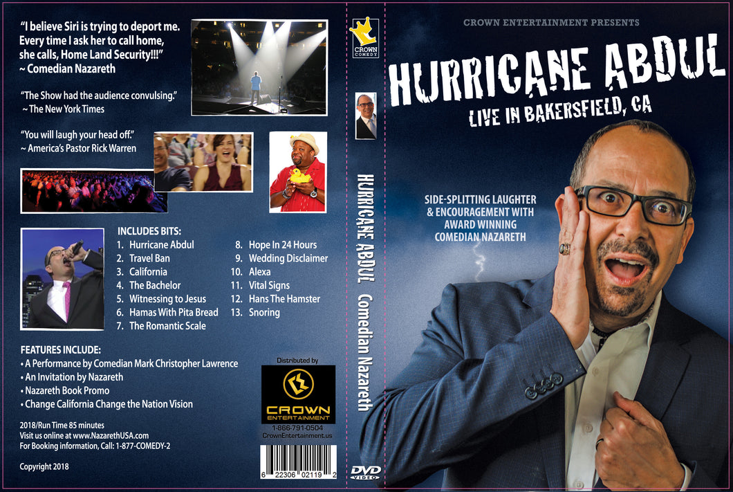 Hurricane Abdul - DVD